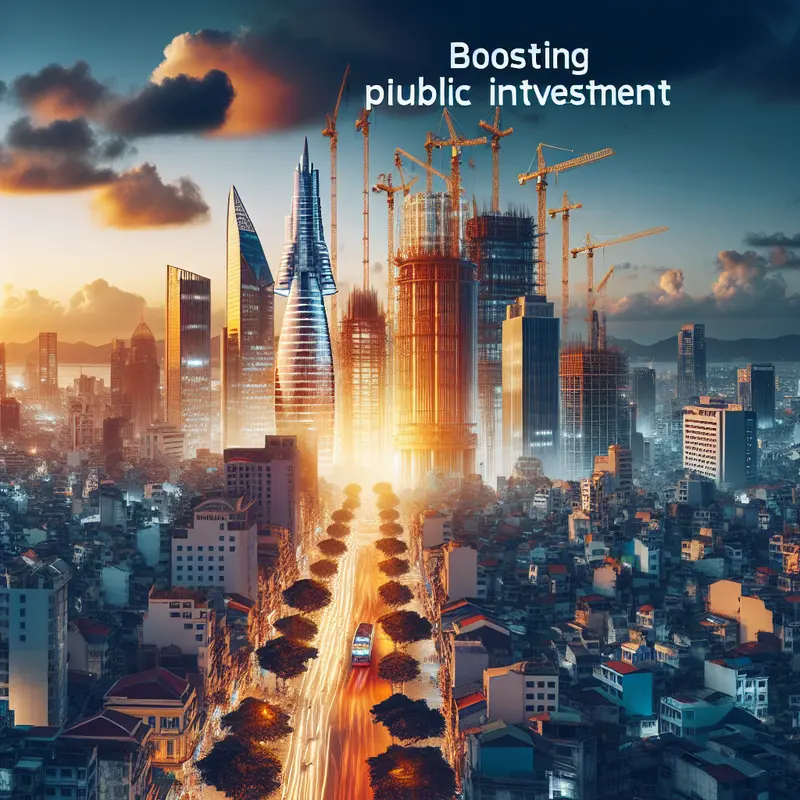 Tăng Cường Đầu Tư Công Tại Việt Nam: Động Lực Mới Cho Tăng Trưởng 1 The economic ripple effects of boosted public investment in Vietnam.