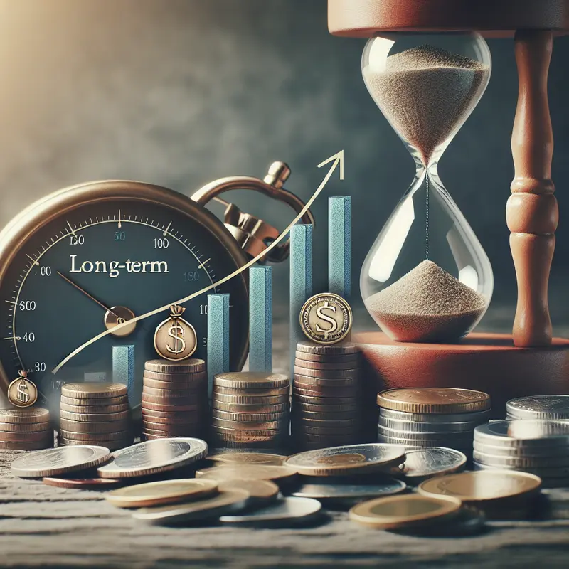 Tư duy đầu tư dài hạn: Bí quyết từ Warren Buffett 3 Book and financial charts illustrating Warren Buffett’s investment strategies.