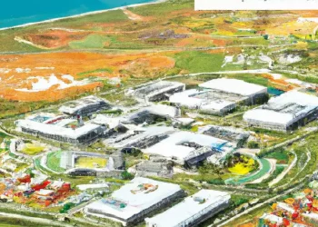 Image showing a decline in global economic indicators, depicting investors reacting to market stress.