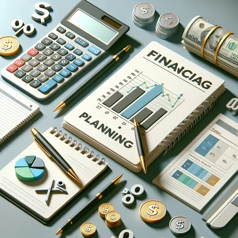 Cá nhân lập kế hoạch tài chính với mục tiêu rõ ràng.