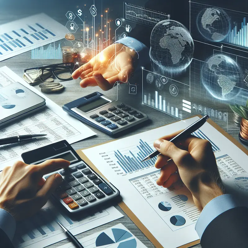 Tối Ưu Tài Chính: Chiến Lược Hiệu Quả Cho Chủ Doanh Nghiệp 3 A business owner assessing financial data to manage costs efficiently.