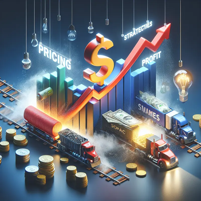 Giá Bán và Lợi Nhuận: Chiến Lược Hiệu Quả Cho SMEs 4 Business owner analyzing strategies for pricing and profit growth.