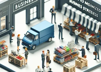 Group of entrepreneurs discussing pricing over coffee with laptops.