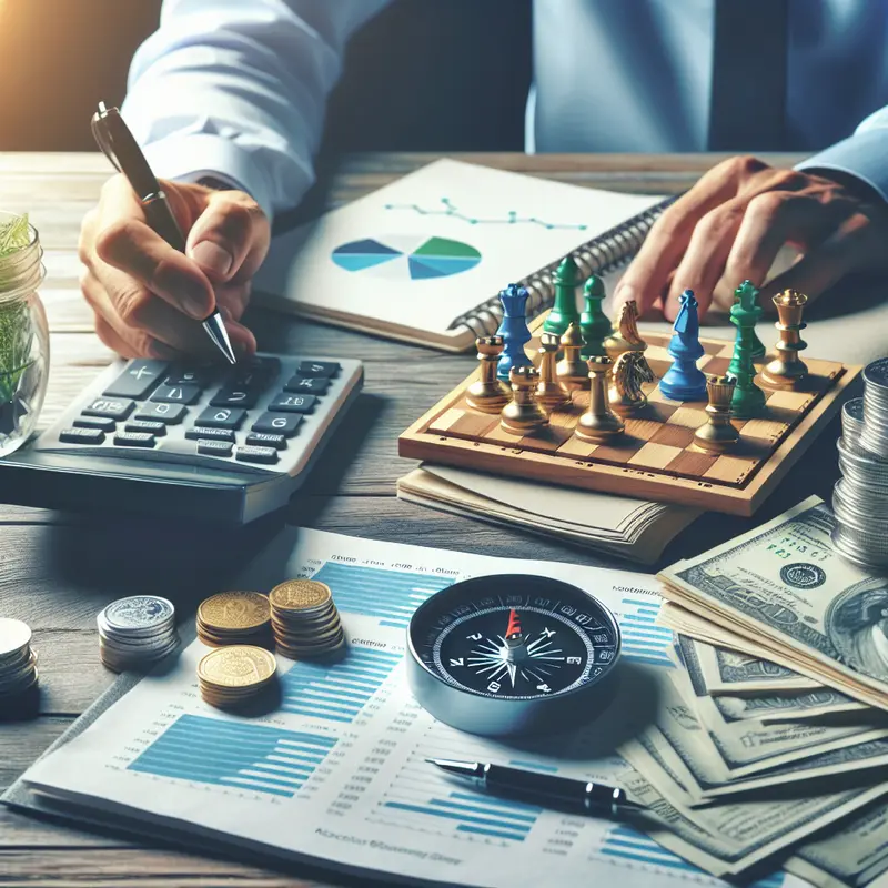 Tối Ưu Tài Chính: Chiến Lược Hiệu Quả Cho Chủ Doanh Nghiệp 5 A business owner assessing financial data to manage costs efficiently.