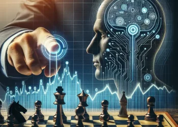 Nhà đầu tư tập trung vào bảng điện tử biến động giá cổ phiếu.