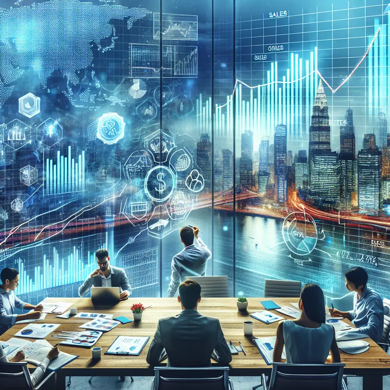 Giá Bán và Lợi Nhuận: Chiến Lược Hiệu Quả Cho SMEs 3 Business owner analyzing strategies for pricing and profit growth.