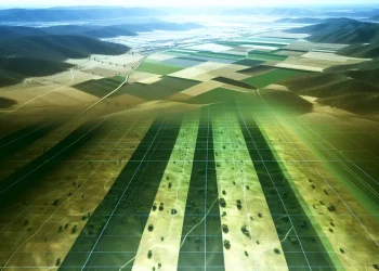 Quang cảnh rộng lớn, biểu tượng cho sự phát triển đầu tư dài hạn.