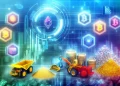 Chinh Phục Thị Trường Tài Chính: Cơ Hội Và Thách Thức Của Tài Sản Đảm Bảo 7 A depiction of digital and tangible assets used as collateral, set against a dynamic financial scenario.